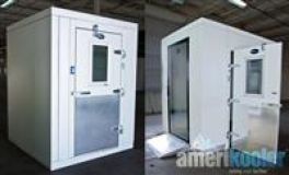 Quick-Ship 6' x 8' Amerikooler Walk-in Cooler, with Floor and Bohn pre-assembled Refrigeration
